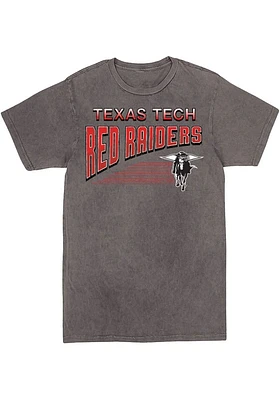 Summit Sportswear Texas Tech Red Raiders Womens Black Vintage Edition Short Sleeve T-Shirt