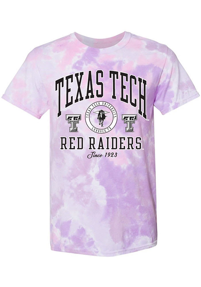 Summit Sportswear Texas Tech Red Raiders Womens Pink Natasha Short Sleeve T-Shirt