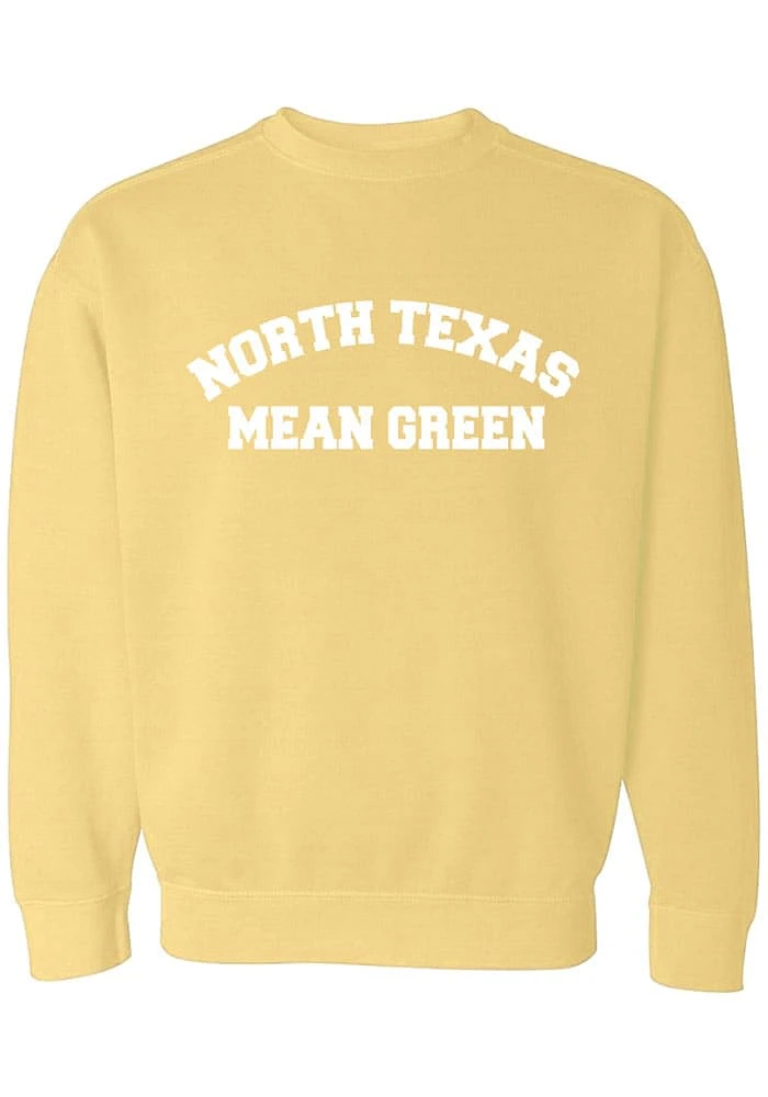 Summit Sportswear North Texas Mean Green Womens Classic Crew Sweatshirt