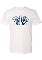 Summit Sportswear Penn State Nittany Lions Womens White Ombre Arch Short Sleeve T-Shirt