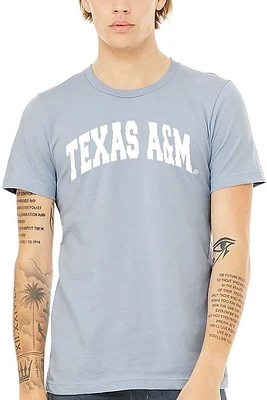 Summit Sportswear Texas A&M Aggies Womens Light Blue Classic Short Sleeve T-Shirt