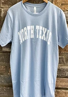 Summit Sportswear North Texas Mean Green Womens Light Blue Classic Short Sleeve T-Shirt
