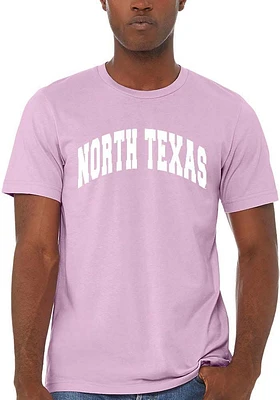 Summit Sportswear North Texas Mean Green Womens Lavender Classic Short Sleeve T-Shirt