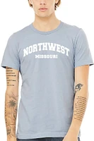 Summit Sportswear Northwest Missouri State Bearcats Womens Light Blue Classic Short Sleeve T-Shirt