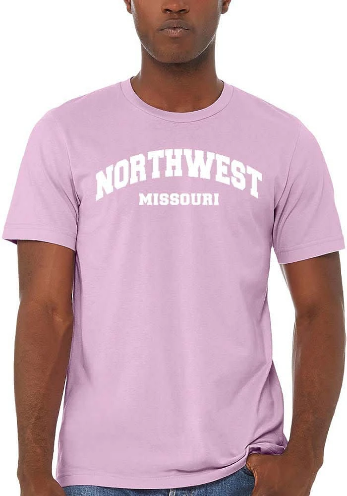 Summit Sportswear Northwest Missouri State Bearcats Womens Lavender Classic Short Sleeve T-Shirt