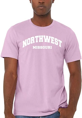 Summit Sportswear Northwest Missouri State Bearcats Womens Lavender Classic Short Sleeve T-Shirt