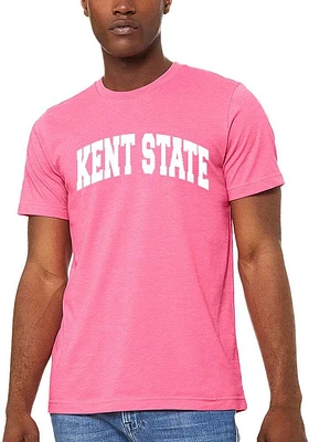 Summit Sportswear Kent State Golden Flashes Womens Pink Classic Short Sleeve T-Shirt