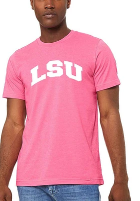 Summit Sportswear LSU Tigers Womens Pink Classic Short Sleeve T-Shirt