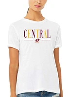 Summit Sportswear Central Michigan Chippewas Womens Classic Short Sleeve T-Shirt