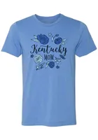 Kentucky Wildcats Womens Blue Mom Short Sleeve T-Shirt