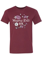 Summit Sportswear Missouri State Bears Womens Cardinal Mom Short Sleeve T-Shirt