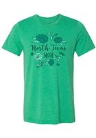 Summit Sportswear North Texas Mean Green Womens Kelly Mom Short Sleeve T-Shirt