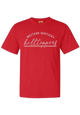 Summit Sportswear Western Kentucky Hilltoppers Womens Red Classic Short Sleeve T-Shirt