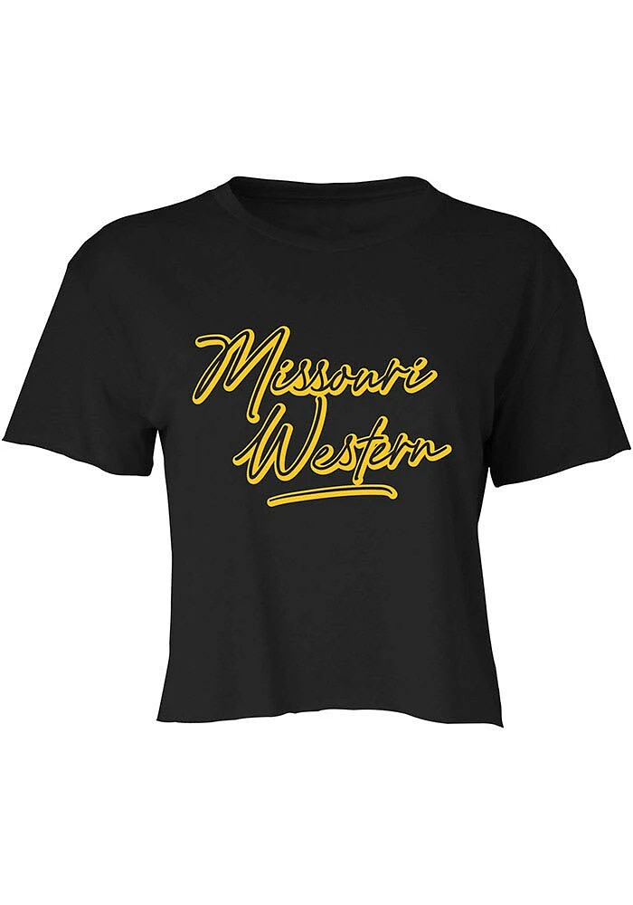 Summit Sportswear Missouri Western Griffons Womens Black Jade Short Sleeve T-Shirt