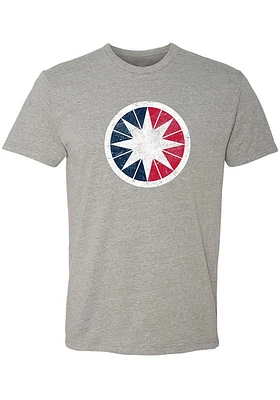 Summit Sportswear Norman Grey City Flag Short Sleeve Fashion T Shirt