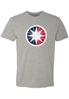 Summit Sportswear Norman Grey City Flag Short Sleeve Fashion T Shirt