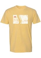 Summit Sportswear South Bend Yellow City Flag Short Sleeve Fashion T Shirt