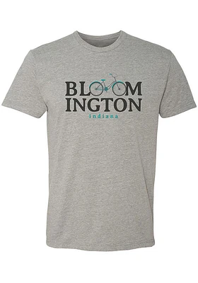 Summit Sportswear Bloomington Grey Bicycles Edition Short Sleeve Fashion T Shirt