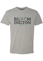 Summit Sportswear Bloomington Grey Bicycles Edition Short Sleeve Fashion T Shirt