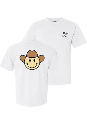 Summit Sportswear K-State Wildcats Womens White Cowboy Short Sleeve T-Shirt