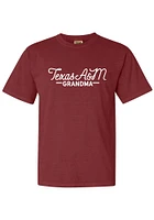Summit Sportswear Texas A&M Aggies Womens Maroon Grandma Short Sleeve T-Shirt