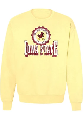 Summit Sportswear Iowa State Cyclones Womens Seal Crew Sweatshirt