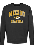 Summit Sportswear Missouri Tigers Womens Black Grandma Crew Sweatshirt