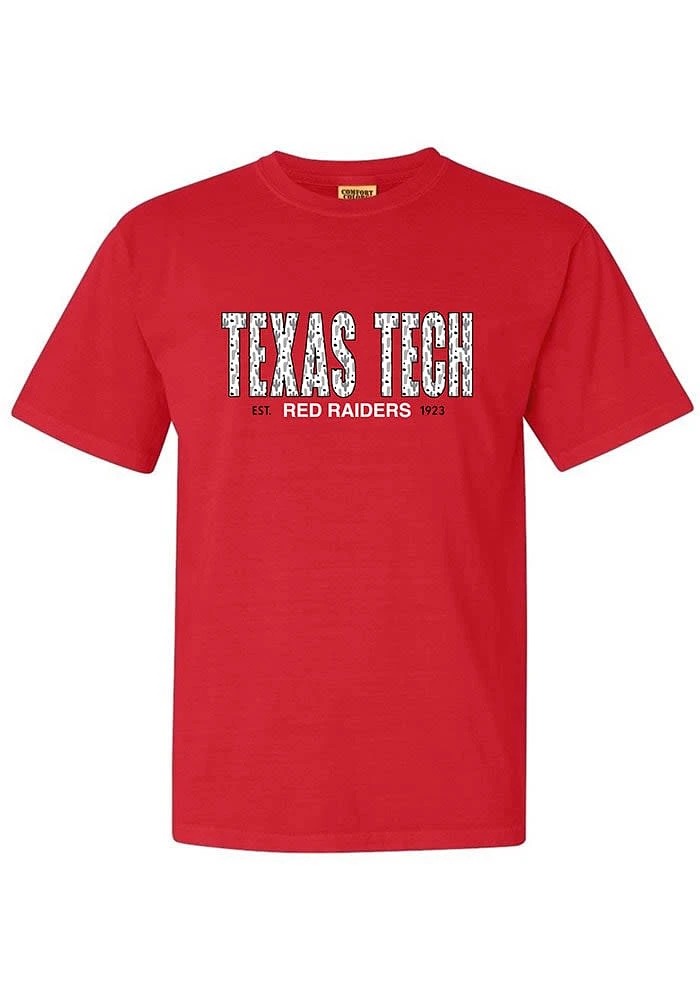 Summit Sportswear Texas Tech Red Raiders Womens Cactus Short Sleeve T-Shirt