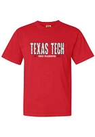 Summit Sportswear Texas Tech Red Raiders Womens Cactus Short Sleeve T-Shirt