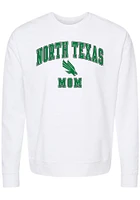 Summit Sportswear North Texas Mean Green Womens Mom Crew Sweatshirt
