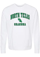 Summit Sportswear North Texas Mean Green Womens Grandma Crew Sweatshirt