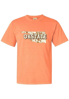 Summit Sportswear Oklahoma State Cowboys Womens Orange Short Sleeve T-Shirt