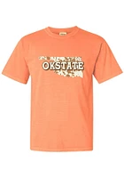 Summit Sportswear Oklahoma State Cowboys Womens Orange Short Sleeve T-Shirt