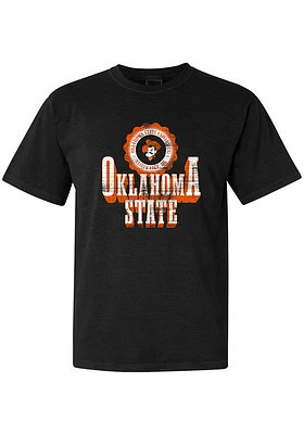 Summit Sportswear Oklahoma State Cowboys Womens Black Gameday Short Sleeve T-Shirt