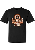 Summit Sportswear Oklahoma State Cowboys Womens Black Gameday Short Sleeve T-Shirt