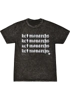 Summit Sportswear Kansas City Monarchs Womens Black Mineral Short Sleeve T-Shirt