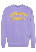 Summit Sportswear LSU Tigers Womens Purple Classic Crew Sweatshirt
