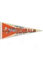 Cincinnati Bengals 12x30 inch Retro Pennant