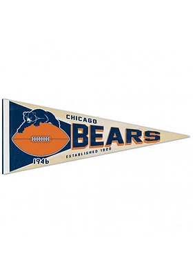 Chicago Bears Team 12x30 inch Pennant - Navy Blue