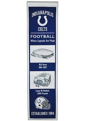 Indianapolis Colts Stadium Evolution Banner