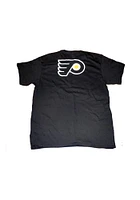 Majestic Philadelphia Flyers Black Rally Loud Short Sleeve T Shirt