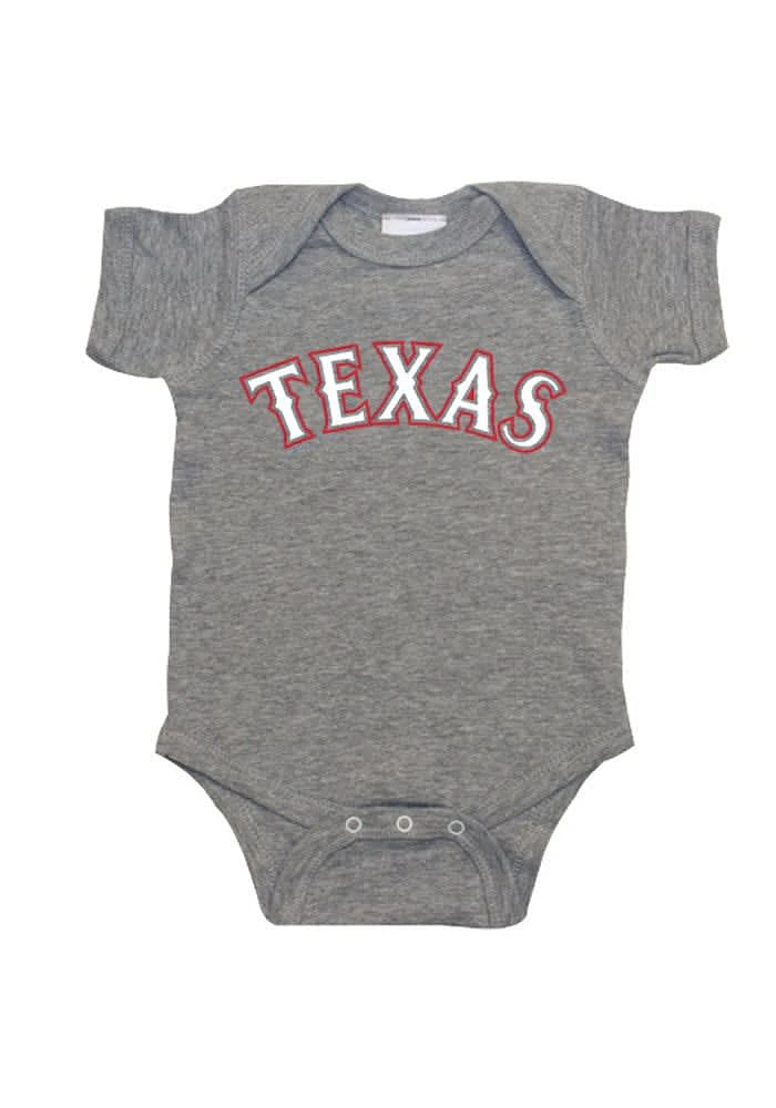 Texas Rangers Baby Creeper Short Sleeve One Piece