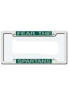 Michigan State Spartans Chrome License Plate Frame
