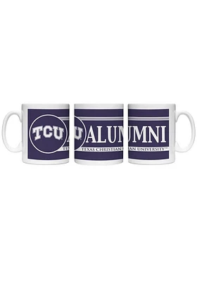 TCU Horned Frogs 15oz Alumni Ceramic Mug - Purple