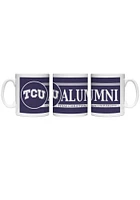 TCU Horned Frogs 15oz Alumni Ceramic Mug - Purple