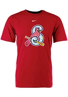 Springfield Cardinals Red Logo Cotton Tee Short Sleeve T Shirt