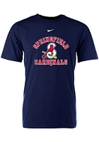Springfield Cardinals Navy Blue Cotton Tee Short Sleeve T Shirt