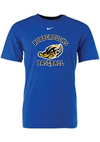 Akron RubberDucks Blue Cotton Tee Short Sleeve T Shirt