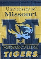 Missouri Tigers Silk Screen Banner - Black