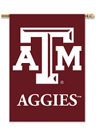 Texas A&M Aggies Silk Screen Banner - Maroon